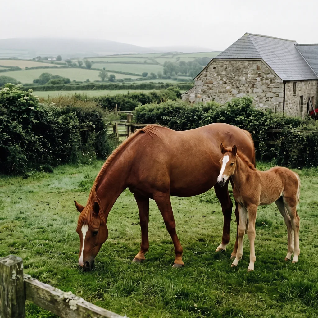 Élevage de chevaux au Élevage du Coutillas, Feuillade